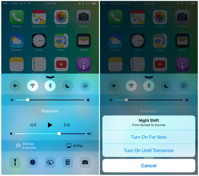 iOS_9-3_beta-2_night-shif_modo-noche_control-center