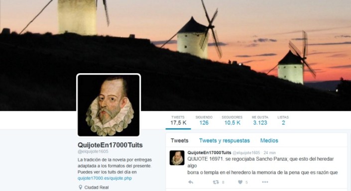 Quijote-Twitter