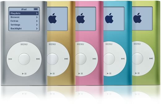 Primera generación del iPod Mini 