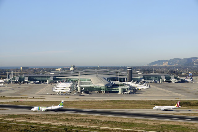 Terminal 1 del Aeropuerto de Barcelona-El Prat.