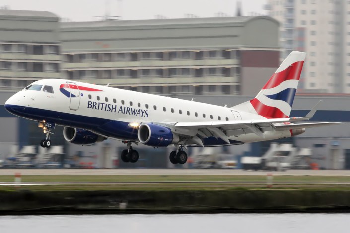 Embraer ERJ 170 de British Airways.